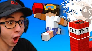 Teaching Nico How to TNT Jump in Minecraft Bedwars...