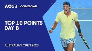 Top 10 Points | Day 8 | Australian Open 2023