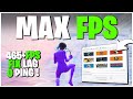 How to Get MAX FPS & 0 INPUT DELAY Fortnite Chapter 4 Season 2 ! (Reduce Input Lag & BOOST FPS)
