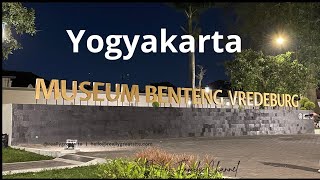 Benteng Vandenburg Yogyakarta saat malam