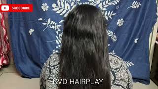 longhair play by man ! DVD HAIRPLAY ! bundrop ! blacked hair !