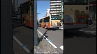 江ノ電バス521（湘南200か1569 LKG-AP35FM）🚌藤沢駅北口（藤沢郵便局前）にて