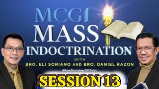 MCGI Mass Indoctrination Day 13 | Playbac