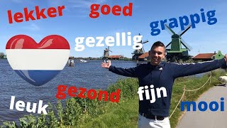 Les adjectifs qu'il faut absolument savoir en néerlandais: leuk, lekker, gezellig, fijn et plus!