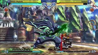 Okizeme #13 - BBCF - DESS | Psykotik (Susanoo) vs Kalibur (Es)