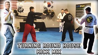 Turning Round House Kick Mix #Shorts