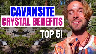 TOP 5 CAVANSITE Crystal Benefits! *Cavansite Metaphysical Effects*