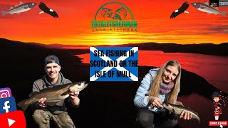 Sea Fishing in Scotland On The Isle Of Mull | 1st Ever Catch And Cook | Jigging For Pollock