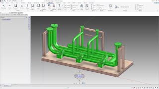 E3D Model - Complete modeling of a simple module