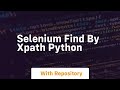 selenium find by xpath python