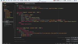 Search a MySQL database using SQLAlchemy