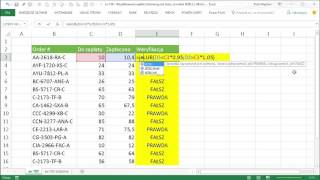 excel-730 - Weryfikowanie wpłat z tolerancją (za dużo, za mało) JEŻELI, LUB