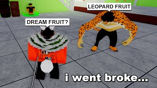 Giving People Their DREAM FRUIT in Roblox Blox Fruits ( $10,000 ROBUX )