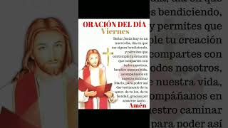 ORACIÓN DEL DÍA VIERNES #oracion