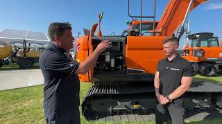 Develon wows at Plantworx with new machines and a dig arena, winning best stand at the show