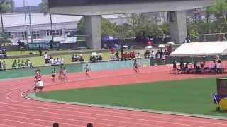 平成26年度鹿児島県高校総体　女子 800m 予選1組