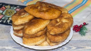 КАЛОРИИ НЕ ВАЖНЫ, КОГДА ТАК ВКУСНО 😍  ПИРОЖКИ на воде на сковороде 💖 ОБЪЕДЕНИЕ