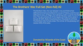 DB2024 - Giveaway for: The Brother's War Full set (non-foil) #2