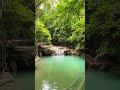 กาญจนบุรี แหล่งท่องเที่ยวยอดฮิต ณ น้ำตกเอราวัณ attractions in kanchanaburi erawan waterfall reels