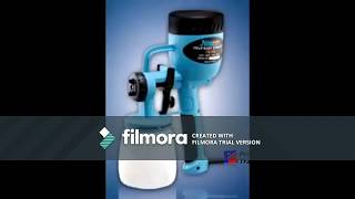 Haupon- (TM-71) Electric Home Painter Spray Gun use information 电动喷漆枪 (part 1)