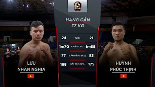 Lưu Nhân Nghĩa vs. Huỳnh Phúc Thịnh | Vòng loại MMA KV miền Trung