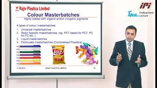 Indian Plastics Institute - Colour & Additives Masterbatches by Hemant Minoch Rajiv Plastics