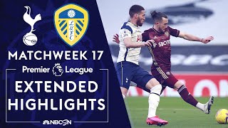 Tottenham v. Leeds United | PREMIER LEAGUE HIGHLIGHTS | 1/2/2021 | NBC Sports