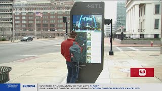 New 'smart city' kiosks activated in downtown St. Louis