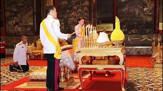 ในหลวงและพระราชินีถวายสักการะพระบรมรูปสมเด็จพระบูรพมหากษัตริยาธราช(คลิป)