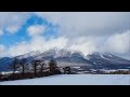 【岩手県滝沢市】茄子焼山でスノーハイク☆岩手山の絶景ポイントでした！岩手の里山歩き