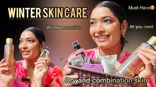 WINTER SKINCARE | DRY AND COMBINATION SKIN | MUST HAVE  | WINTER ESSENTIAL | ALL YOU NEED |