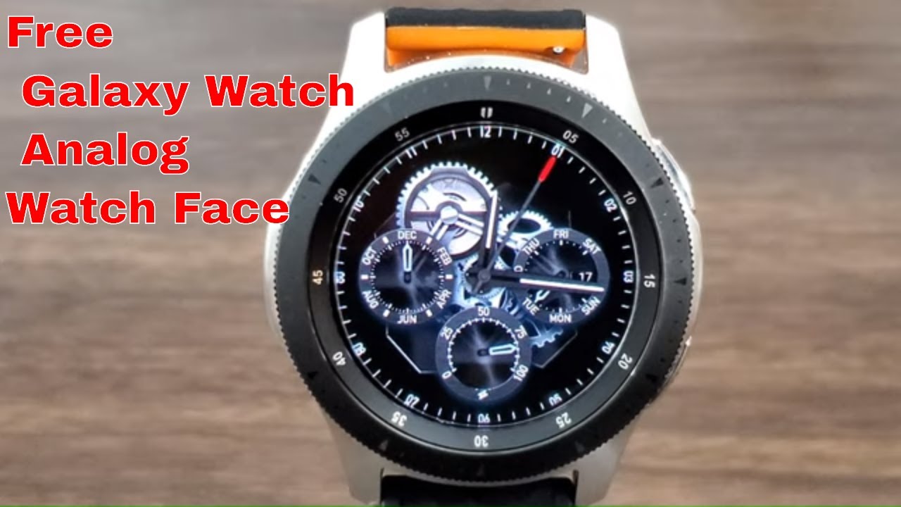 Top Free Galaxy Watch Active Analog Watch Faces - YouTube