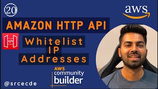 Whitelist IP addresses within HTTP API | Lambda Authorizer - Amazon HTTP API tutorial p20