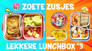 LEKKERE LUNCHBOX IDEEËN voor SCHOOL - Met Mini Pannenkoekjes!!! [Lekker & Gezond] ♥DeZoeteZusjes♥