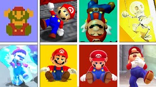 EVERY MARIO DEATH ANIMATION EVER & Game Over Screens (Main Series) (1981-2024)