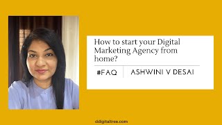 Learn to start digital marketing agency from home.