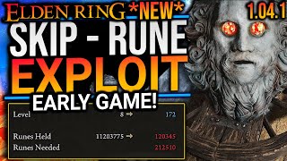 Elden Ring - 1 Million Runes in 30s! BEST Rune Farm! Early Game! Exploit! No AFK! Level Up Fast!
