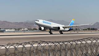 Discover Airlines Airbus A330-343 lands at Las Vegas | D-AIKK