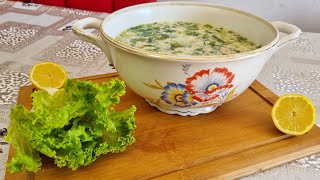 Supă de Salata Ardelenească (supă de salată Verde) 🥬🥬🥬#viral #cook #soup #salad #salata #retete