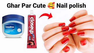 How to make Nail Polish at home /DIY homemade Nail polish Nail polish tutorial/making nail polish