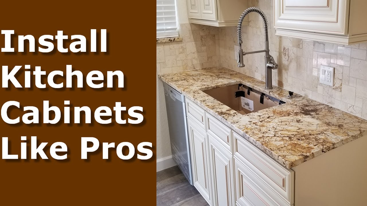 How To Install Kitchen Cabinets By Yourself Infoupdate Org