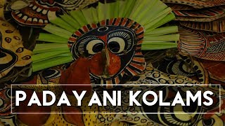 Watch the making of Padayani Kolams | Padayani Festivals of Kerala