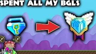 SPENDING ALL MY BGLS FOR MY DREAM TITLE || GROWTOPIA