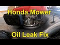 [HOW TO] Fix Oil Leaking from the Governor Shaft on a Honda Mower (GCV160)