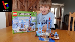 Surprised With the LEGO Minecraft Set He Really Wanted