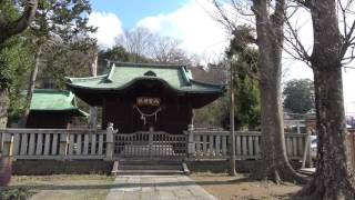 【実は彫刻が凄い】足利織姫神社の手前にある八雲神社