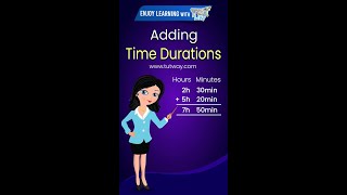 Telling Time For Kids | Adding Time Duration | Learning Time, Telling Time For Children Math #shorts