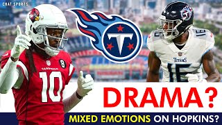 Titans News & Rumors On Signing DeAndre Hopkins: Treylon Burks With MIXED Emotions On DHop’s Visit?