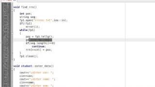 File Structures Lab Program 4