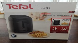 Unboxing Tefal UNO Deep fryer - MK\u0026G